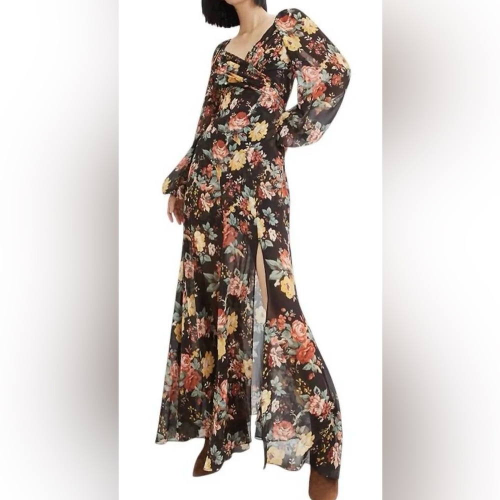 Veronica Beard - Avani Floral Printed Silk Maxi Dress
